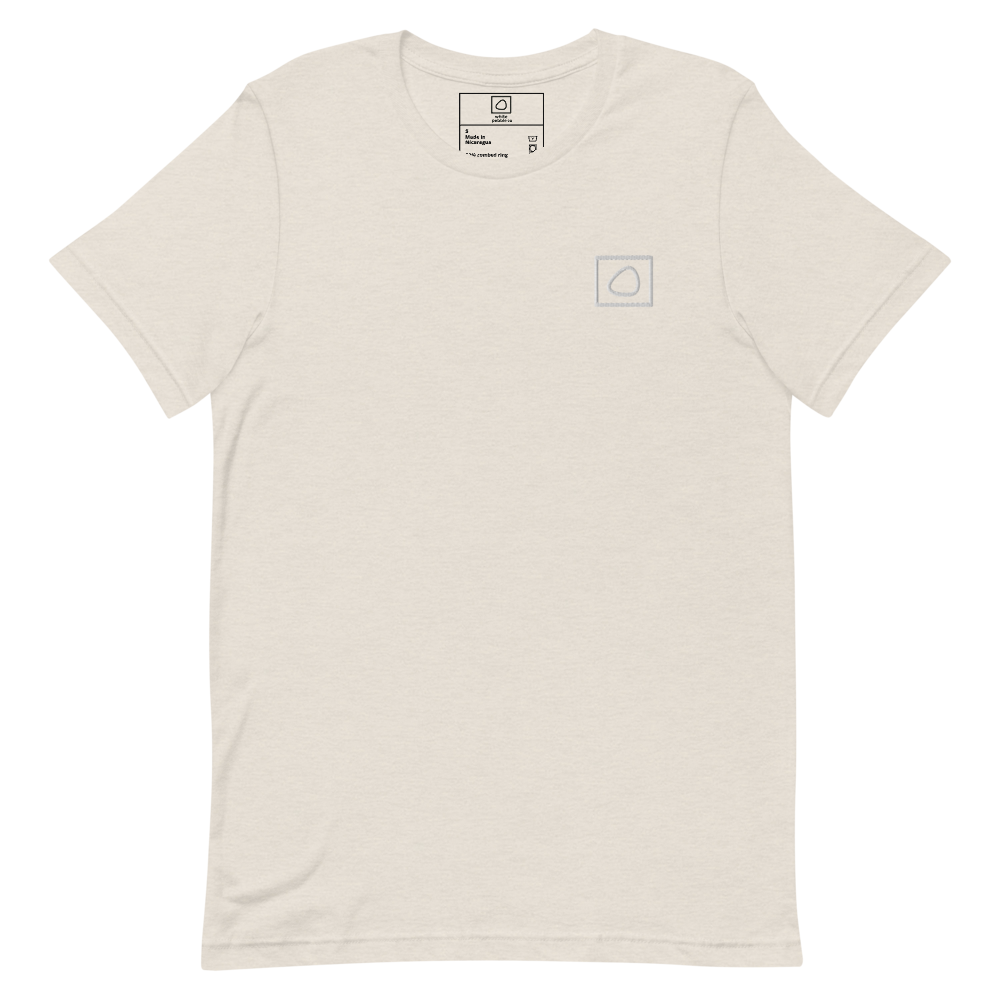 White Pebble Co Short Sleeve Logo Tee
