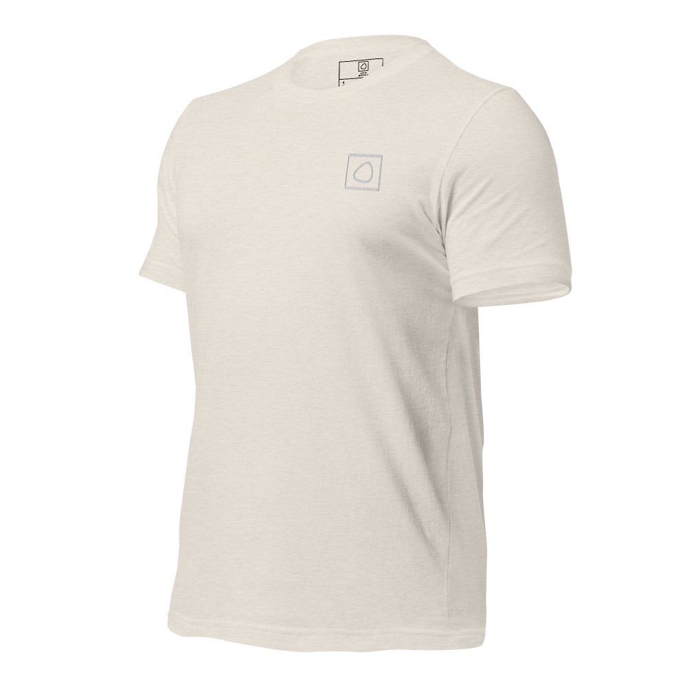 White Pebble Co Short Sleeve Logo Tee